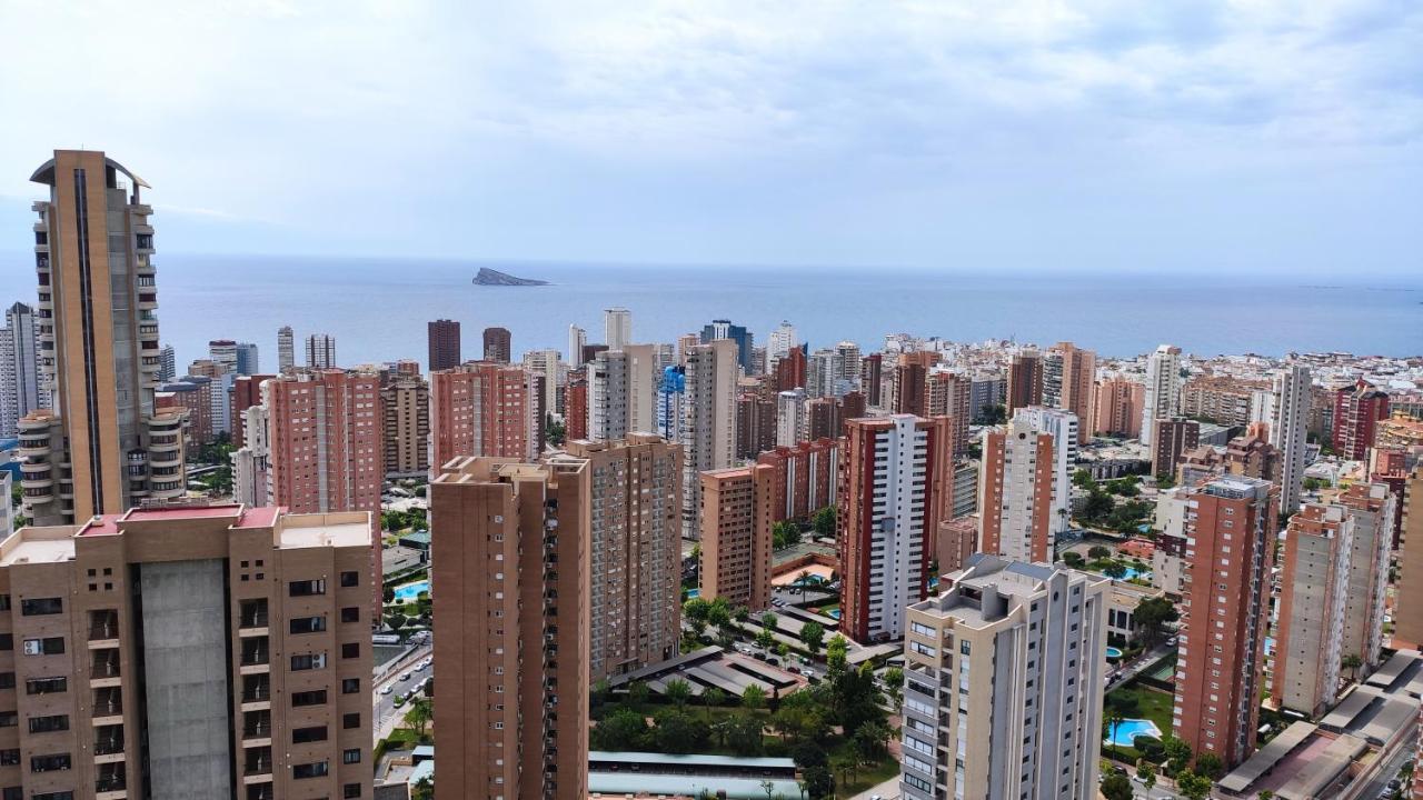 Las Vistas Que Te Mereces - Impresionante Planta 35 Apartamento Benidorm Exterior foto