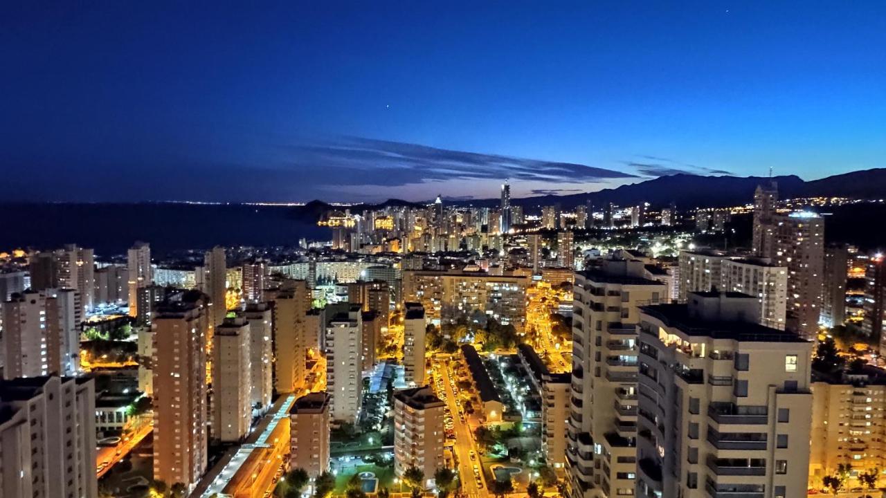 Las Vistas Que Te Mereces - Impresionante Planta 35 Apartamento Benidorm Exterior foto