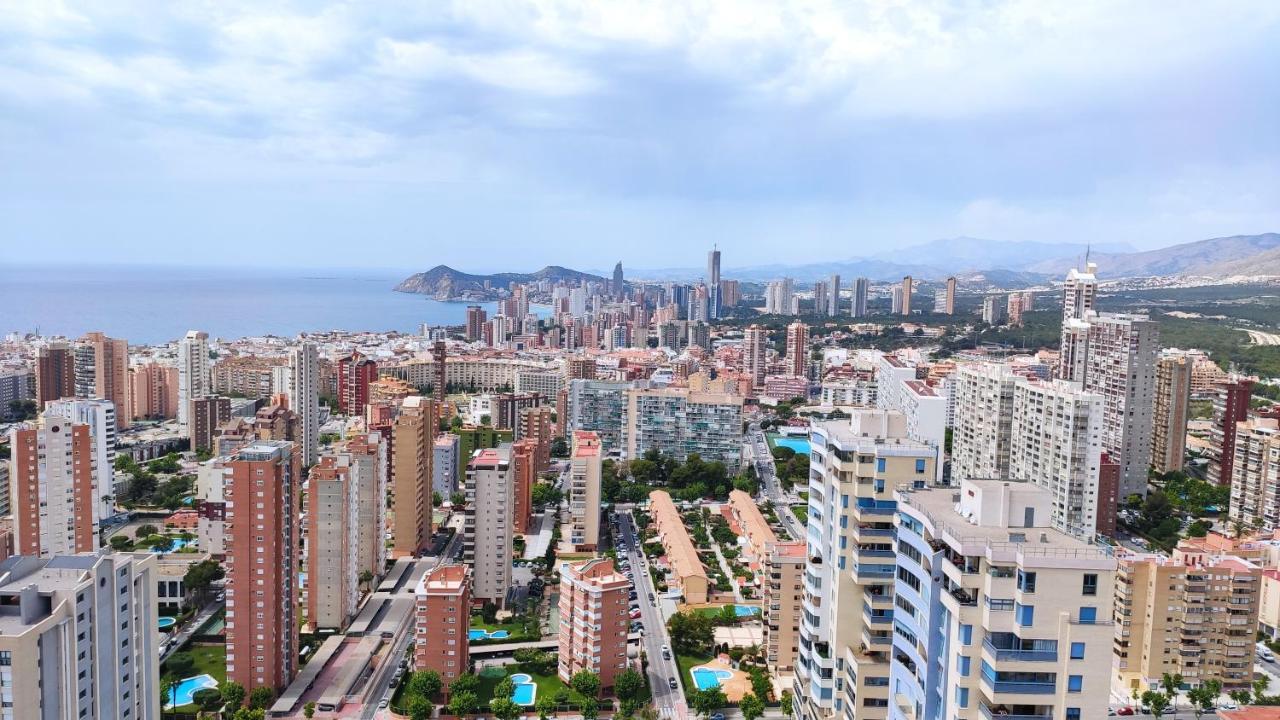 Las Vistas Que Te Mereces - Impresionante Planta 35 Apartamento Benidorm Exterior foto