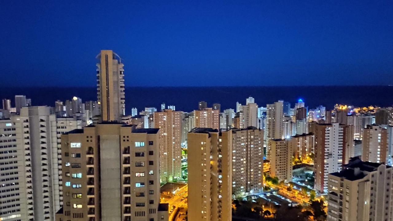 Las Vistas Que Te Mereces - Impresionante Planta 35 Apartamento Benidorm Exterior foto