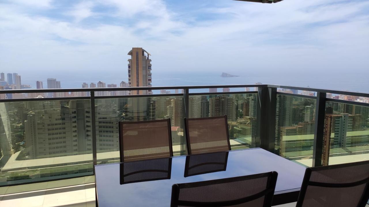 Las Vistas Que Te Mereces - Impresionante Planta 35 Apartamento Benidorm Exterior foto